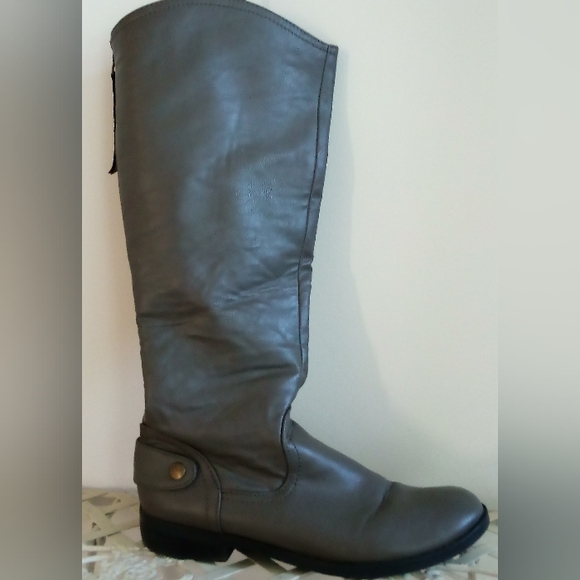 Women's Gray Boots - Picture 2 of 5